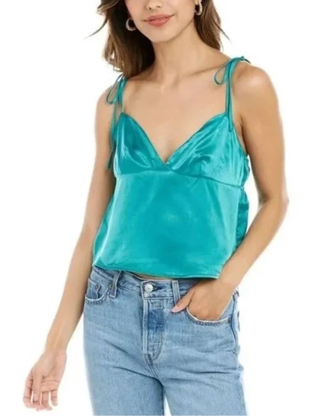 WeWoreWhat Sateen Cami